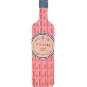 At Home Prada Milano Champagne Wooden Decor